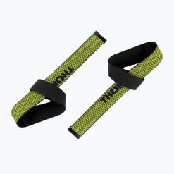 Paski do podnoszenia ciężarów THORN FIT Lifting Straps Anti-Slip army green. Zielone paski damskie THORN FIT, bez wzorów. Za 52.99 zł.