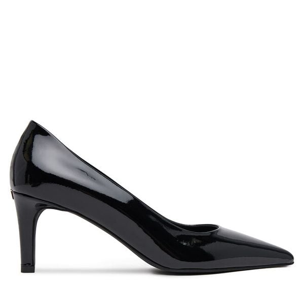 Szpilki Furla. Czarne szpilki damskie Furla, bez wzorów, bez obcasa, na szpilce, bez zapięcia. Za 639.00 zł.