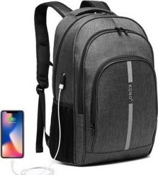 Plecak turystyczny Kono Plecak do Pracy Męski na Laptopa 15,6 Volcom. Plecaki męskie Kono, bez wzorów, biznesowe. Za 119.90 zł.