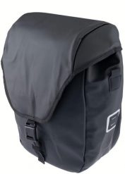 Torba na bagażnik rowerowy „Commuter Side”, czarna. Czarne torby na laptopa damskie ATRAN VELO, bez wzorów, na ramię, duże, matowe. Za 315.75 zł.