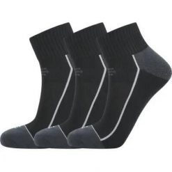 Endurance Skarpety Avery 3-pack — niski krój, wentylacja – 1001 Black. Czarne skarpetki damskie Endurance, bez wzorów, z elastanu. Za 85.50 zł.