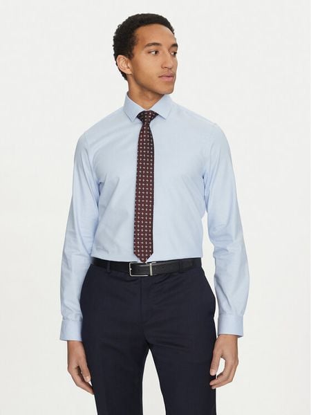 BOSS Krawat H-Tie 50532253 Brązowy. Brązowe krawaty i muchy Boss, bez wzorów, z syntetyku. Za 179.99 zł.