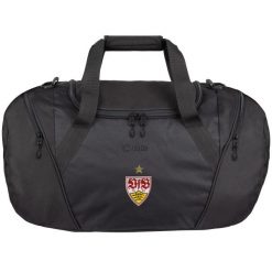 Torba sportowa VfB Stuttgart 2021/22. Czarne torby na ramię męskie Jako, bez wzorów, z materiału, na ramię, duże. Za 206.63 zł.