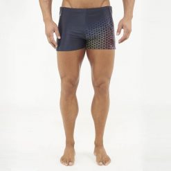 Męskie bokserki kąpielowe Arrakis. Czarne kąpielówki męskie Legea, m, bez wzorów. Za 56.00 zł.