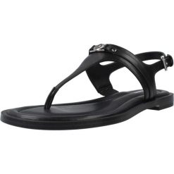 Sandały MICHAEL KORS MANDY THONG Czarny. Czarne sandały damskie MICHAEL KORS ACCESS, bez wzorów, ze skóry, bez obcasa, bez zapięcia. Za 478.99 zł.