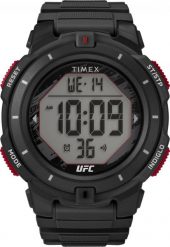 Zegarek Timex Zegarek męski TW5M59600 czarny. Czarne zegarki męskie Timex, bez wzorów. Za 279.00 zł.