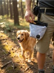 Torba na spacer i trening dla właścicieli zwierząt - szary. Szare torby sportowe męskie Sinsay, bez wzorów. Za 22.99 zł.