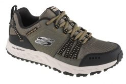 Buty trekkingowe Skechers Escape Plan. Zielone trekkingi męskie Skechers, na jesień, z dzianiny, przed kostkę, bez zapięcia. Za 349.99 zł.