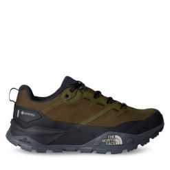 Trekkingi The North Face. Brązowe buty zimowe męskie The North Face, bez wzorów, z gore-texu, bez obcasa, bez zapięcia. Za 529.99 zł.
