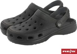 R.E.I.S. BCDOTS - Klapki DOTS - czarny 45. Czarne klapki męskie R.E.I.S., bez wzorów, bez zapięcia. Za 24.48 zł.