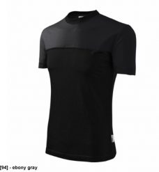 Colormix 109 - ADLER - Koszulka unisex, 200 g/m2, 100% bawełna, - ebony gray L. Szare bluzki damskie MALFINI, l, bez wzorów, z bawełny, bez kołnierzyka, bez ramiączek. Za 43.87 zł.