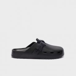 Klapki basenowe unisex do pływania Bahia Clog czarne. Czarne klapki męskie Scholl, bez wzorów, z materiału, bez zapięcia. Za 189.99 zł.