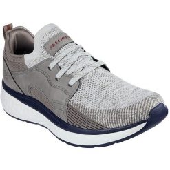 Buty sportowe męskie Skechers Lancer Dalton. Brązowe buty sportowe męskie Skechers, bez wzorów, bez zapięcia. Za 390.00 zł.