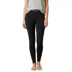 Damskie legginsy termoaktywne ze 100% wełny merynosów - Bjork 210. Czarne legginsy damskie FJORK MERINO, bez wzorów, z wełny. Za 479.00 zł.
