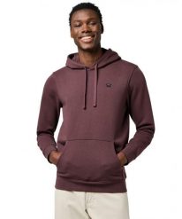 MESKA BLUZA WRANGLER SIGN OFF HOODIE MAHOGANY 112371459. Bluzy męskie Wrangler, s, bez wzorów, bez ramiączek, bez kaptura. Za 189.99 zł.