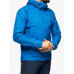 Kurtka z membraną męska Montane Phase Nano Jacket. Niebieskie kurtki męskie Montane, m, bez wzorów, bez kaptura. Za 1,269.99 zł.