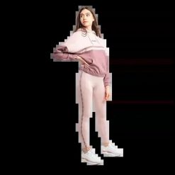 Legginsy sportowe damskie Ellesse Skia. Czerwone legginsy damskie Ellesse, bez wzorów, z bawełny. Za 142.80 zł.