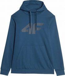 4f Bluza męska 4F Sportowa z kapturem Kangurka granat XXL. Bluzy sportowe męskie 4F, m, bez wzorów, z kapturem. Za 99.00 zł.