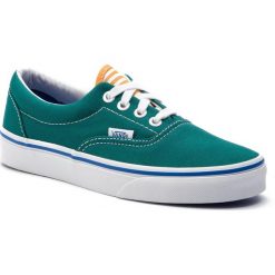 Tenisówki VANS - Era VN0A38FRVP11 (Deck Club) Quetzal Green. Zielone trampki i tenisówki damskie Vans, bez wzorów, z gumy, bez zapięcia. W wyprzedaży za 209.00 zł.