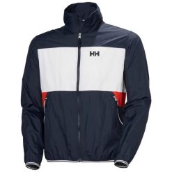 Kurtka wodoodporna Helly Hansen Koster. Niebieskie kurtki męskie Helly Hansen, na lato, m, bez wzorów, z poliamidu, wakacyjne, bez kaptura. Za 528.00 zł.