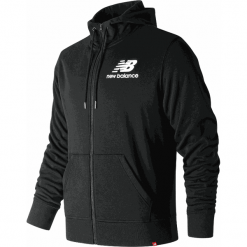 New Balance MJ91549BK. Bluzy męskie New Balance, m, bez wzorów, z bawełny, klasyczne, bez ramiączek, bez kaptura. W wyprzedaży za 169.99 zł.