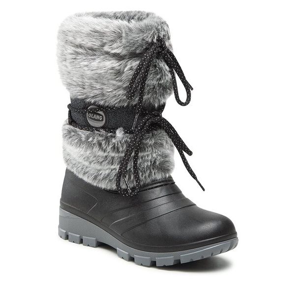 Śniegowce Olang. Szare śniegowce damskie Olang, bez zapięcia. Za 259.99 zł.