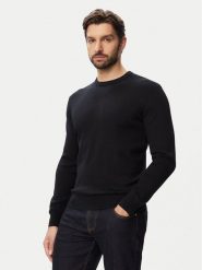 Guess Sweter M6YR12 Z0917 Czarny Regular Fit. Czarne swetry męskie Guess, l, z aplikacjami, z wiskozy, bez kołnierzyka, bez ramiączek. Za 394.99 zł.