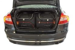 Torby Do Bagażnika Volvo S80 2006-2016 5Szt Kjust. Czarne torby podróżne damskie KJUST, bez wzorów, z kauczuku. Za 1,586.00 zł.
