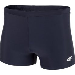 Kąpielówki męskie MAJM300 - ciemny granat. Kąpielówki męskie 4F, m, bez wzorów, z materiału. Za 49.99 zł.