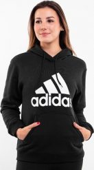 Adidas Bluza damska adidas Essentials Big Logo Regular Fleece czarna HZ2984 L. Czarne bluzy damskie Adidas, l, bez wzorów, bez ramiączek, bez kaptura. Za 234.14 zł.