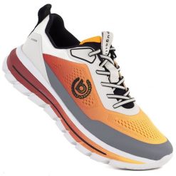 Półbuty sportowe męskie Bugatti TT153045. Buty sportowe męskie Bugatti, bez wzorów, z materiału, bez zapięcia. Za 459.99 zł.