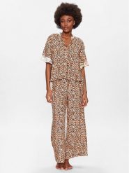 Maaji Piżama 1057ZPS004 Brązowy Relaxed Fit. Brązowe piżamy damskie Maaji, bez wzorów, z wiskozy, bez ramiączek. Za 319.99 zł.