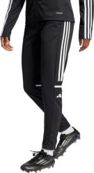 Adidas Spodnie damskie adidas Squadra 25 Training czarne JE2759 2XL. Czarne spodnie dresowe damskie Adidas, bez wzorów, sportowe. Za 198.99 zł.