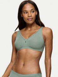 Triumph Biustonosz bezfiszbinowy True Shape Sensation 10218244 Zielony. Zielone biustonosze Triumph, bez wzorów, z syntetyku. Za 139.99 zł.