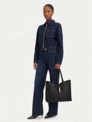 Furla Torebka Goccia L WB01788 BX3353 CN O6000 Czarny. Czarne shopperki damskie Furla, bez wzorów, ze skóry, bez dodatków. Za 1,439.00 zł.