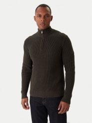 JOOP! Jeans Sweter Henrios 30047663 Zielony Modern Fit. Zielone swetry męskie JOOP! Jeans, l, bez wzorów, z bawełny, bez kołnierzyka, bez ramiączek. Za 549.99 zł.