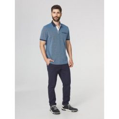 Koszulka polo męska TBS Thuanpol. Niebieskie koszulki sportowe męskie TBS, m, bez wzorów, bez ramiączek, żeglarskie. Za 319.00 zł.