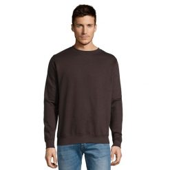 Bluza Unisex Dla Dorosłych New Supreme. Brązowe bluzy męskie SOL'S, m, bez wzorów, bez ramiączek, bez kaptura. Za 88.99 zł.