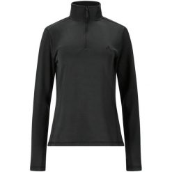 Sweter damski Whistler Senju. Czarne swetry nierozpinane damskie Whistler, bez wzorów, z materiału, eleganckie, bez kołnierzyka, bez ramiączek. Za 167.00 zł.