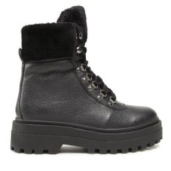 Trapery Lasocki. Czarne trapery damskie Lasocki, bez zapięcia. Za 299.99 zł.