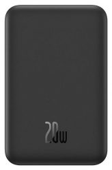 Baseus Magnetic Mini 5000mAh 20W czarny. Czarne powerbanki . Za 86.00 zł.