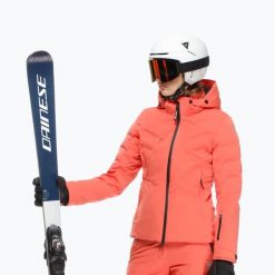 Kurtka narciarska damska Dainese Zives Aerosense Dry. Czerwone kurtki sportowe damskie Dainese, na zimę, l, bez wzorów, z materiału, bez ramiączek, bez kaptura, narciarskie. Za 1,579.00 zł.