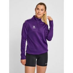 Bluza do piłki ręcznej damska Hummel hmlCORE XK. Białe bluzy damskie Hummel, xl, bez wzorów, z polaru, eleganckie, bez ramiączek, bez kaptura. Za 209.25 zł.
