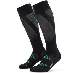 Damskie podkolanówki kompresyjne do biegania PRO Run Ultralight CEP. Czarne skarpetki damskie CEP, bez wzorów, z elastanu. Za 244.00 zł.