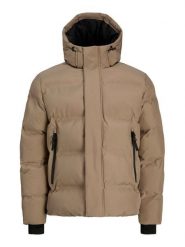 Jack & Jones Kurtka zimowa Fusion 12285919 Beżowy Regular Fit. Brązowe kurtki męskie Jack & Jones, na zimę, m, bez wzorów, z syntetyku, bez kaptura. Za 449.99 zł.