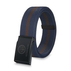 Pasek parciany BETLEWSKI PRC-08_CZ-2 L granatowy. Niebieskie paski męskie Betlewski, z materiału. Za 39.99 zł.