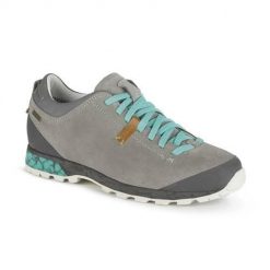 Buty do chodzenia damskie Aku Bellamont Iii Suede Low Gtx. Szare obuwie trekkingowe damskie Aku, z gore-texu, bez zapięcia. Za 901.70 zł.