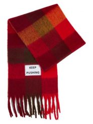 Verb To Do tkany szalik Kobiety Sztuczne włókno czerwony|brązowy|wielokolorowy, ONE SIZE. Brązowe szaliki damskie Verb To Do, z aplikacjami, z wełny. Za 169.95 zł.