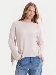 ONLY Sweter Jake 15355819 Beżowy Regular Fit. Brązowe swetry nierozpinane damskie ONLY, m, bez wzorów, z syntetyku, bez kołnierzyka, bez ramiączek. Za 139.99 zł.