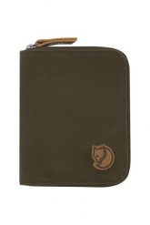 Portfel Fjallraven Zip Wallet. Brązowe portfele męskie Fjällräven, bez wzorów, z materiału. Za 228.85 zł.